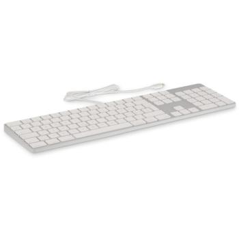 Teclado Numérico USB-C con 106 Teclas, Conexión por Cable, Cubierta Superior de Aluminio - Islandés