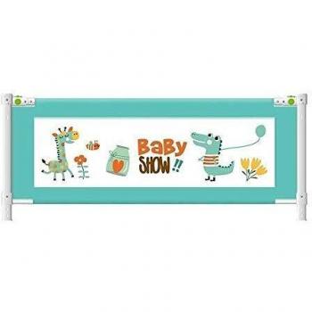 AISHANG Riel de Seguridad para Cama para niños pequeños, Protector de Cama para niños con elevación Vertical, para niños pequeños, Doble, Doble, colchón tamaño Queen/King