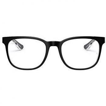 Ray-Ban 0RX5369 Monturas de gafas, Top Black On Transparente, 52 Unisex