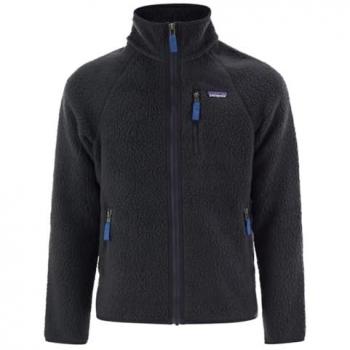 Patagonia Retro Pile Full Zip Fleece Jacket - Black XL