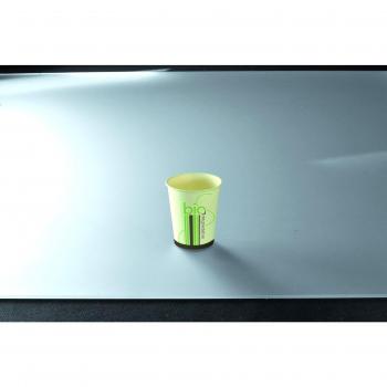 50 vasos biodegradables blanco 18 cl