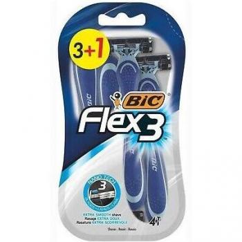 Maquinilla de Afeitar Bic Flex3 (4 uds)