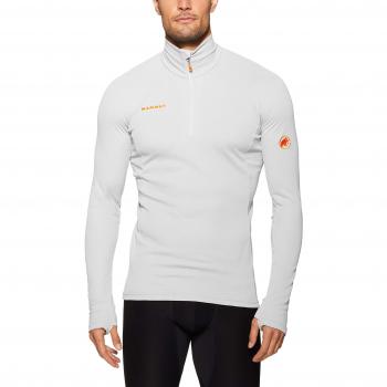 Mammut MOENCH Advanced Half Zip - Camiseta, Hombre, Blanco