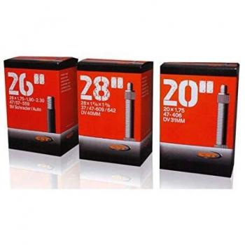 CST 71505 071505 de Aire para Bicicleta, Negro, 700 x C 18/25 – 622/630, Unisex Adulto, 28 700 x 18/25C 18/25-622/630 SV60 mm