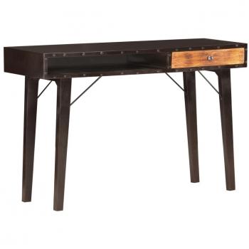 Mesa consola de madera maciza reciclada 118x35x76 cm