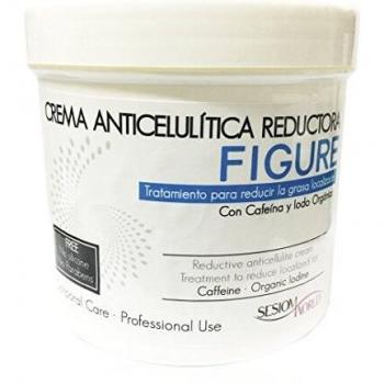 Sesiomworld Crema Anticelulítica Reductora Figure Cafeína sin Parabenos, 500 ml 1 Unidad