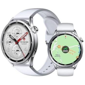 Smartwatch Xiaomi Watch S5 46mm Plata, Pantalla AMOLED 1.48, Autonomía de hasta 21 días, GPS Doble Banda, NFC, Seguimiento de Salud