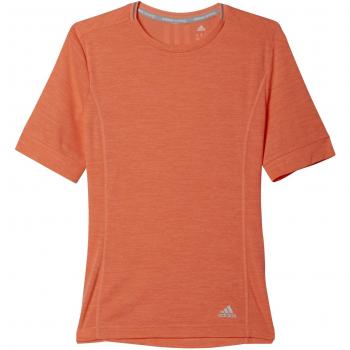 adidas SN S-S W - Camiseta para mujer, color naranja, talla XL