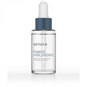 Booster Hidratante Power Hyaluronic - Skeyndor, hidratación profunda, ácido hialurónico de diferentes pesos moleculares, mejora la elasticidad de la piel, textura ligera y rápida absorción