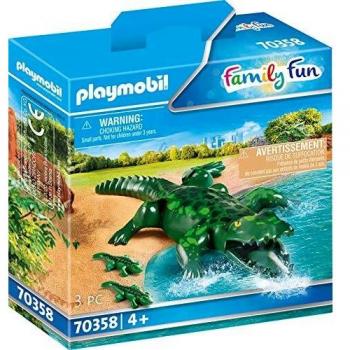 Playmobil Family Fun Cocodrilo y Crías 70358