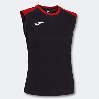 Camiseta de tirantes mujer Joma Eco Championship reciclada negro rojo M