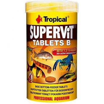 Tabletas Supervit Tropical para Peces - 36 g (Alimento Completo)