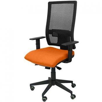 Silla de Oficina Horna Bali Naranja sin Cabecero, Talla Única