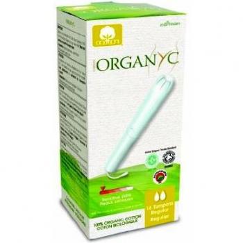 Organyc Organic Cotton Tampons with Applicator - Regular -16 per pack