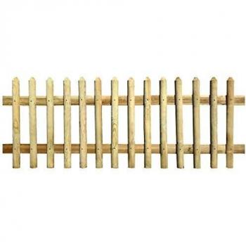 vidaXL Pino Impregnado Valla Madera 170x80 cm Cerca Cercado Vallado Verja Reja