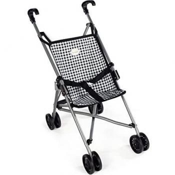 Silla Miniatura Candela en Negro y Blanco (41x27x55 cm)