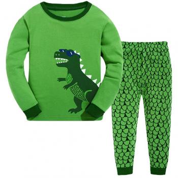 Tkria - Pijama para Niños de Dinosaurio 1 Años - 7 Años