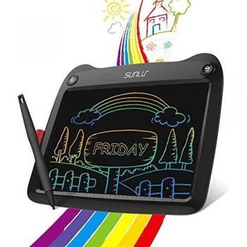LCD Writing Tablet, 9 Inch Electronic Writing and Drawing Board, Erasable Reusable Doodle Pad Tablet for Kids and Adults at Home, School, Office