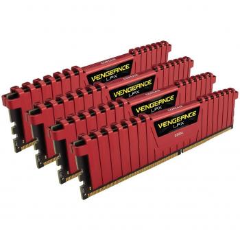 Corsair vengeance lpx memoria ram de 16 gb ddr4 3200 mhz 288pin dimm cl15 4 x 4 gb negro