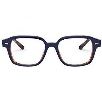 Ray-Ban RX5382 5910 Men's Eyeglasses - Blue Frame, Size 52, Blue Light Block Available