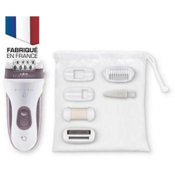 Depiladora Calor Skin Respect Wet&Dry EP8060C0 - Púrpura, Blanco, Sin Cable, 7 Accesorios