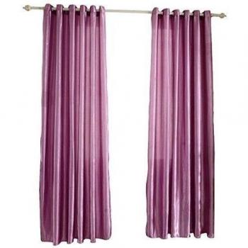 100x250cm Moderna Ventana De Jacquard Cortina De Dormitorio Cortina De Perforacion Ciega Purpura