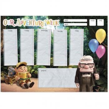 Bloc Planificador Semanal A4 Pixar Up Erik