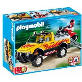 PLAYMOBIL - Pick-up Coche, Set de Juego