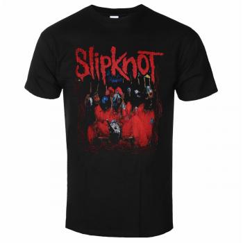 Slipknot Band Frame T-Shirt - Black - XL - 100% Cotton, Jersey - Men's Unisex
