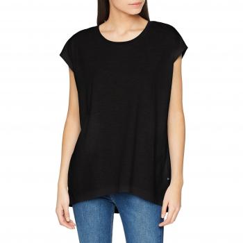 Noisy May Mujer Mathilde Top Deportivo Manga Corta Casual Negro L