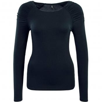 Only - Camiseta de Manga Larga Mujer Color: Verde Talla: M