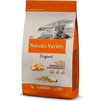 Nature's Variety Original - Pienso para gatos adultos con pollo deshuesado 7 Kg