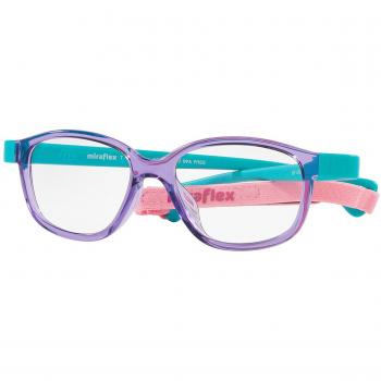 Miraflex MF4007 Kids L140 Kids' Eyeglasses Purple Size 48 - Frame Only, Blue Light Block Available