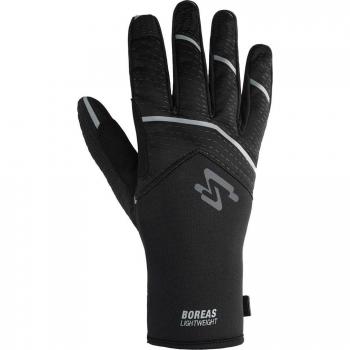 Guantes de ciclismo unisex Spiuk Boreas largos negro gris - M