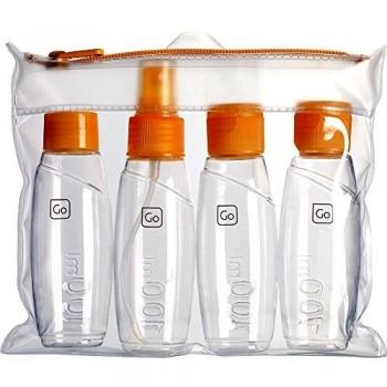 Design Go Juego de Botellas de Cabina, Orange