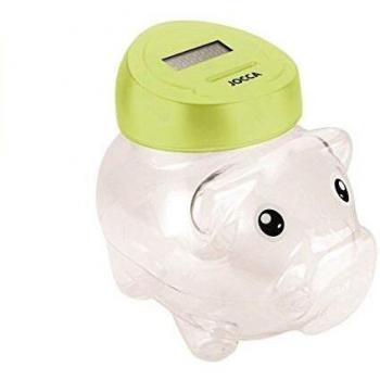 HUCHA DIGITAL CERDITO JOCCA 1273S - 17.6*12*17.3CM - PANTALLA LCD - COLORES ALEATORIOS