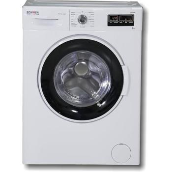 Lavadora Carga Frontal Rommer TECHNA 1408, 8 kg, 1400 rpm, 15 Programas, Clase C, Blanca