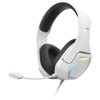 Krom Kopa 7.1 - Auriculares Gaming Diadema Alámbrico con Sonido 7.1 Virtual, Iluminación RGB Rainbow, Control de Volumen, Micrófono Integrado, Diadema Ajustable