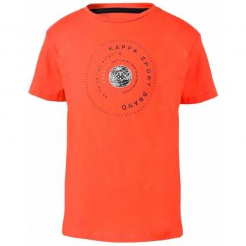 Camiseta Kappa BTS Bartiz 2 roja infantil manga corta