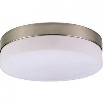 Plafón redondo de metal opal 2xE27 40W 230V Ø240mm
