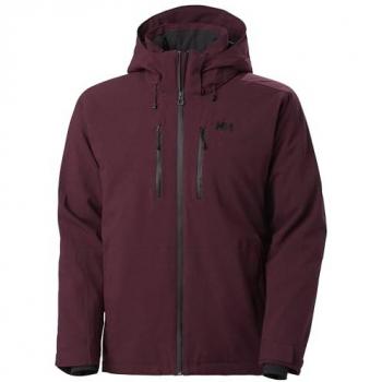 Helly Hansen Men's Juniper 3.0 H2Flow Warm Ski Jacket - Burgundy XL