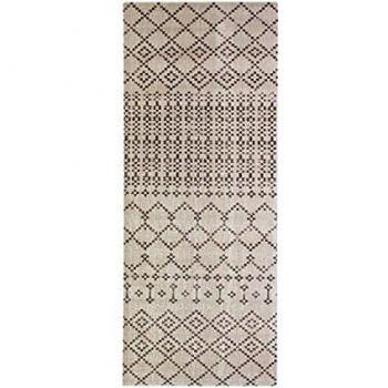 Tapis Berbère Vintage Interior-Exterior Resistente al Agua 80 x 200 cm Beige Sable