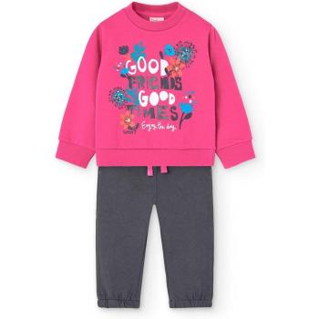 Boboli - Conjunto de bebé niña con sudadera y pantalón deportivo