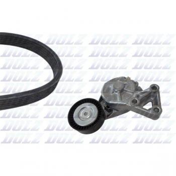 Kit de poleas DOLZ con correa de distribución SKD217A