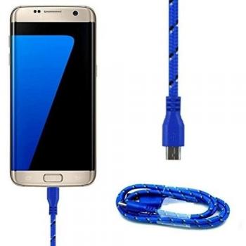 Oyedens Micro USB 3m De 10 Pies De Cable De Sincronización De Datos Cable Del Cargador Para Samsung Galaxy Borde S7