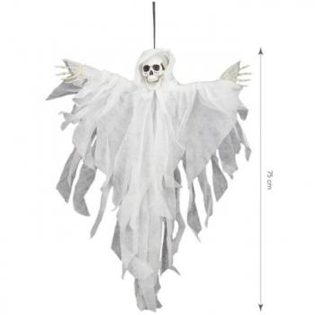 Colgante de Muerte Capucha blanco de 75 cm
