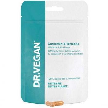 DR.VEGAN Curcumin & Turmeric | 30 Capsules