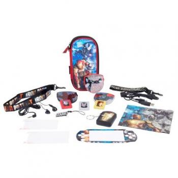 Kit 16 Acc. Avengers-Iron Man 3 PSP-Psv [Importación Italiana]
