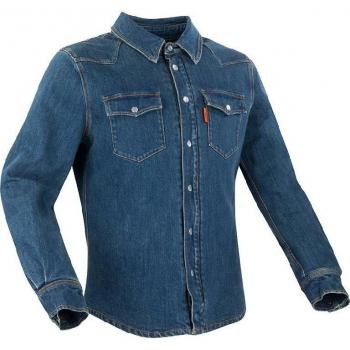 Camisa de Moto Segura Terence Azul 3XL