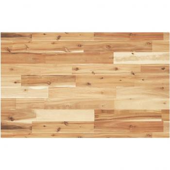 Encimera tocador baño madera acacia acabado aceite 160x50x4 cm